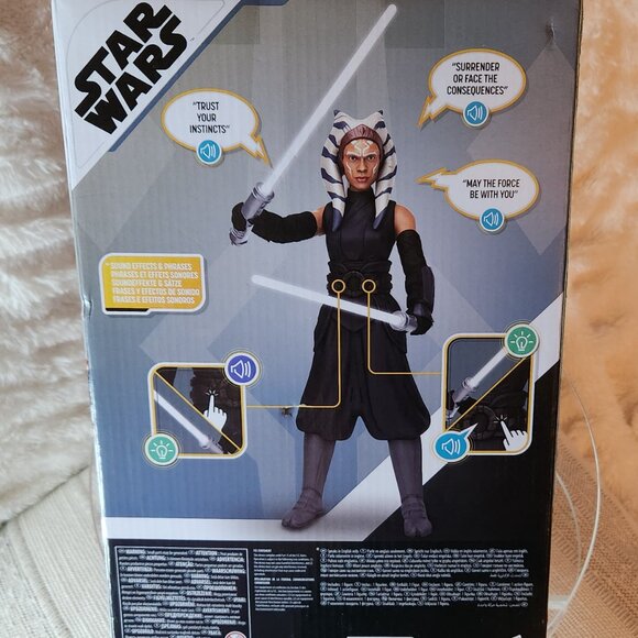Star Wars Galactic Action Ahsoka Tano, 12-Inch Scale Action Figure - Picture 2 of 6